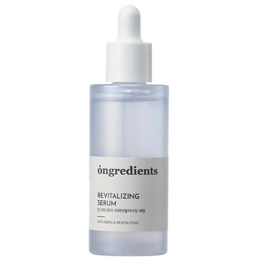 Ongredients, Revitalizing Serum, rewitalizujące serum do twarzy, 50 ml: ceny i cechy