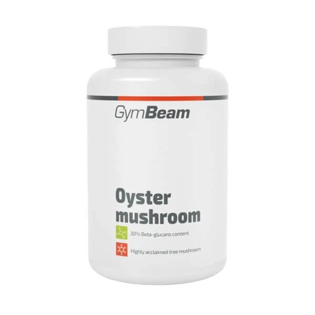 GymBeam Oyster mushroom, capsules, 90 pcs.