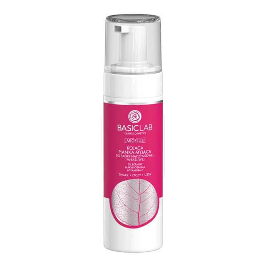 BasicLab Micellis, soothing cleansing foam for vascular and sensitive skin, 150 ml