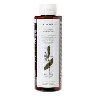Korres, șampon anti-mătreață cu frunze de dafin și extract de echinacea, 250 ml