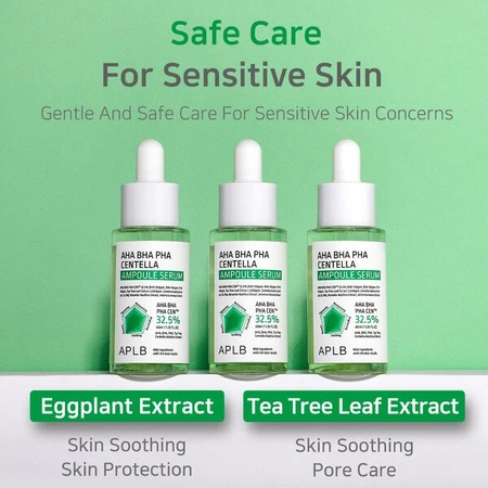 APLB AHA BHA PHA Centella Ampoule, ser facial, 40 ml