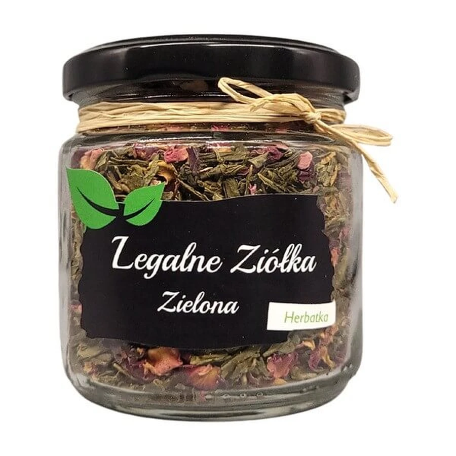 Legal Herbs, Grüne Kräutermischung, Glas, 50 g