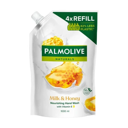 Palmolive, Milk &amp; Honey, săpun lichid, refill, 1000 ml