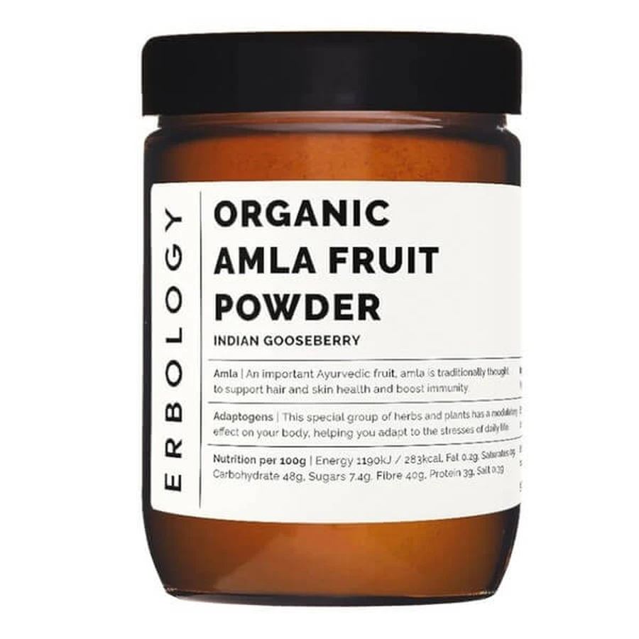 Erbology Biologisch Amla Vruchtenpoeder, poeder, 90 g