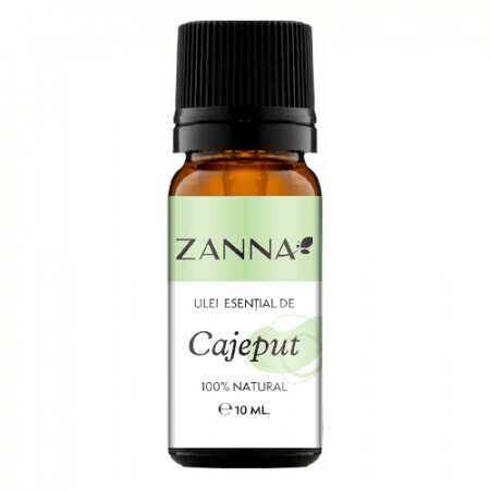 Cajeput etherische olie, 10 ml, Zanna