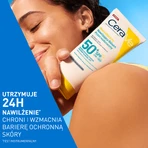 CeraVe, loțiune de protecție solară hidratantă invizibilă SPF50+, 75 ml