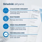 CeraVe Set, reinigendes Reinigungsgel mit Ceramiden für normale und fettige Haut, 473 ml + feuchtigkeitsspendende Gesichtscreme mit Ceramiden, 52 ml