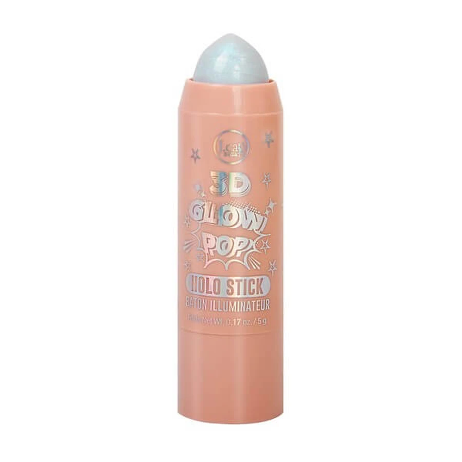 J.Cat Beauty 3D Glow Pop Holo Stick, holografische highlighter stick 104 Hypnotize Ray, 5 g