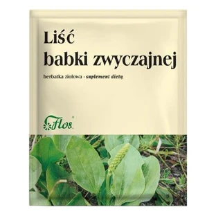 Flos Hoja de llantén, tisana, 50 g