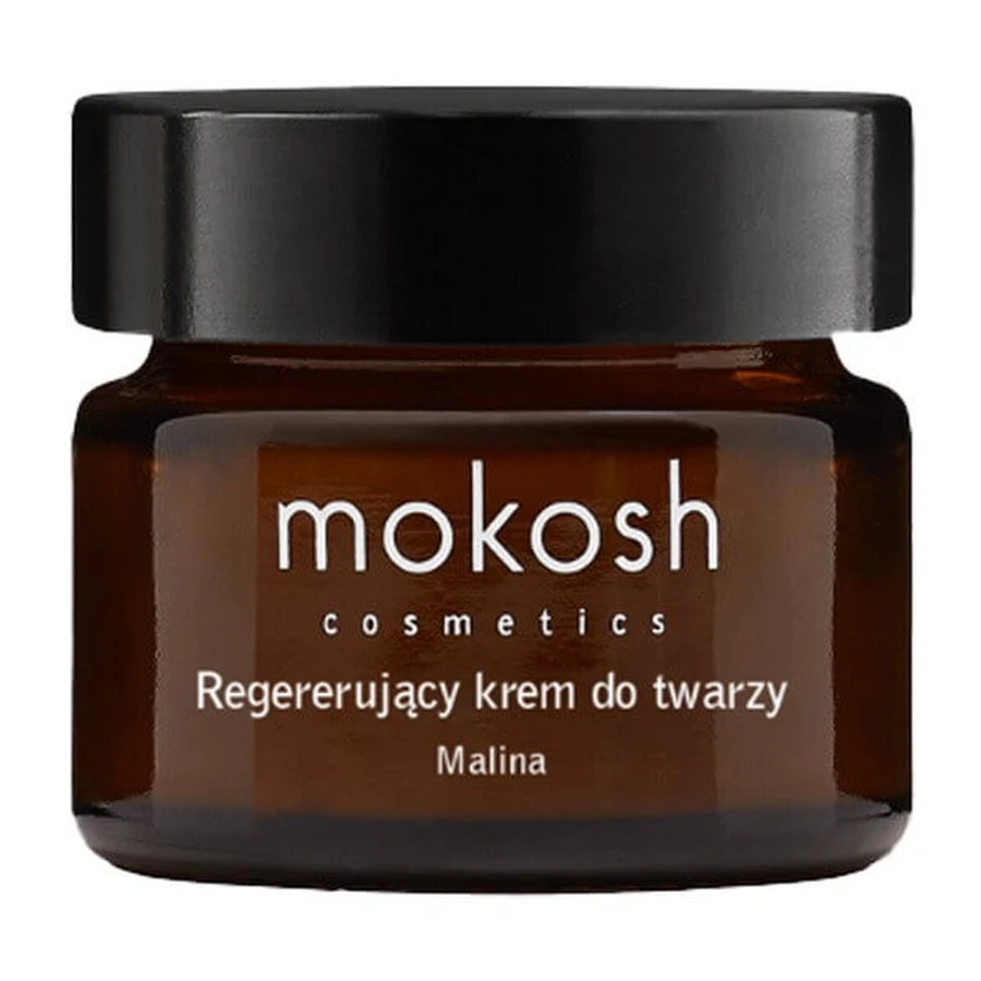 Mokosh crème visage régénérante anti-pollution, mini framboise, 15 ml