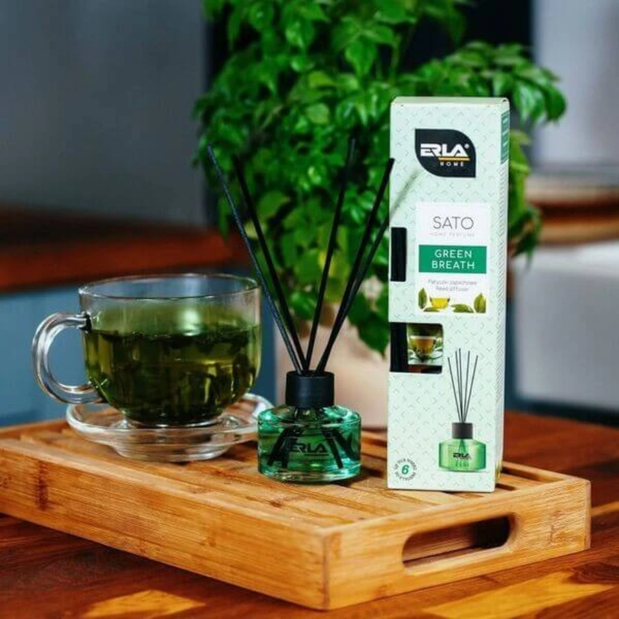 Erla Home Sato Green Breath, fragrance sticks, 50 ml