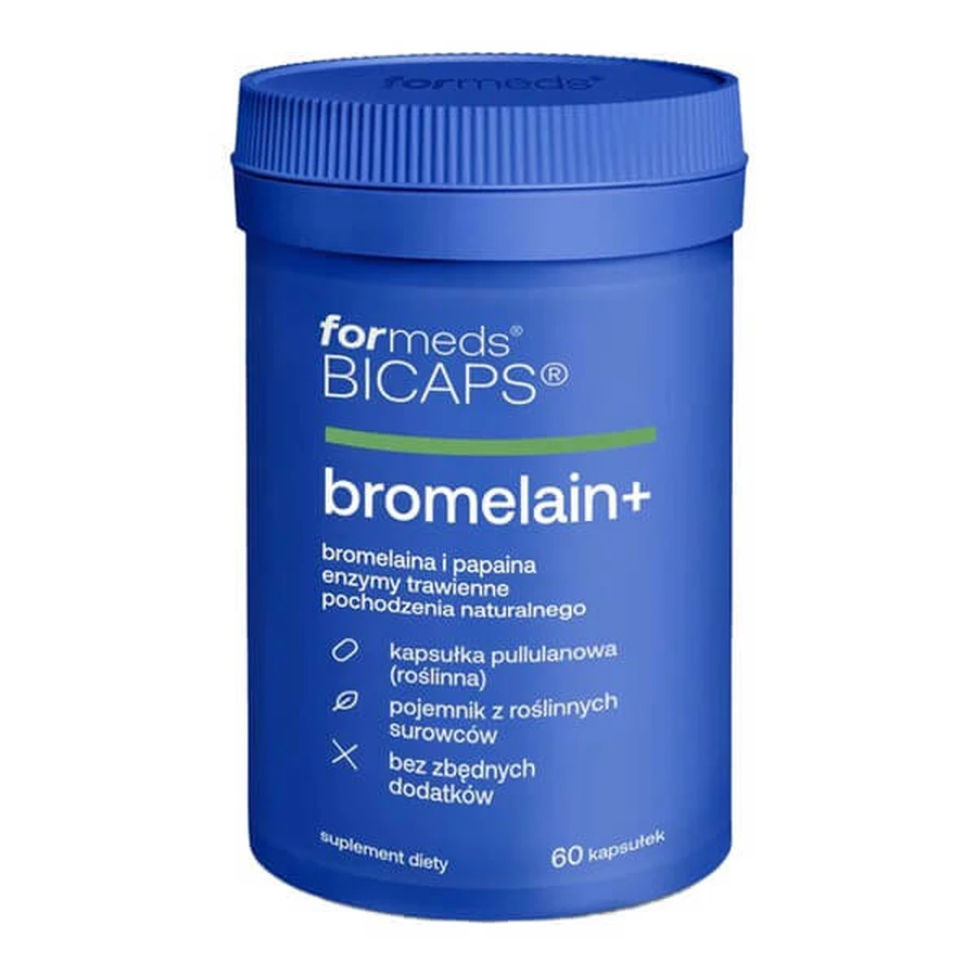 Formeds Bicaps bromelina+, capsule, 60 pz.