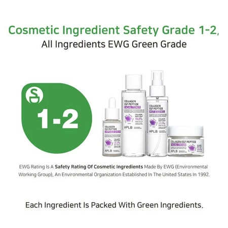 APLB Collagen EGF Peptide Facial Cream, facial firming cream with collagen and EGF peptides, 55 ml.
