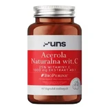 Uns Acerola Natural vit.C + Bioperine, Kapseln, 60 Stück.