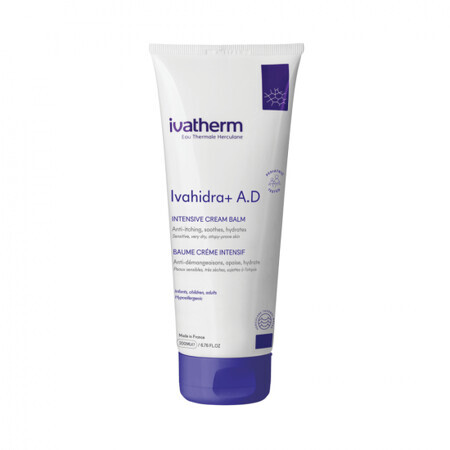 Ivahidra+ AD Intensive Emollient-Pflegecreme, 200 ml, Ivatherm