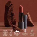 Madara Velvet Matte Cream Lipstick, rouge à lèvres mat avec un fini satiné, Magma, 3.8 g