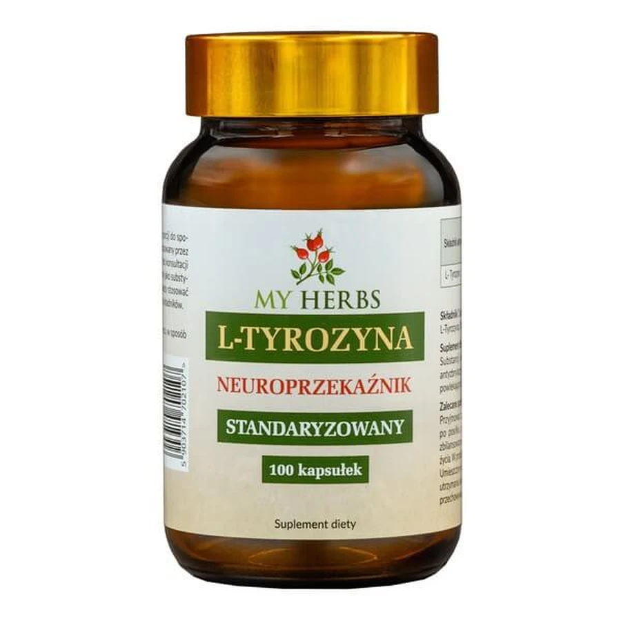 My Herbs L-Tyrosin, Kapseln, 100 Stk.