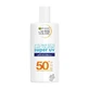 Crema facial anticontaminación con protección solar SPF 50+ Ambre Solaire, 40 ml, Garnier