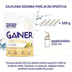 ALE Gainer Eiwit Vanille Smaak, poeder, 1000 g