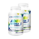 Set van 2 x Allnutrition ADEK + Omega 3 Sterk, capsules, 90 stuks.