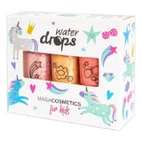 Maga Cosmetics, set of water polishes for children, Sand Princess, 3 x 6 ml