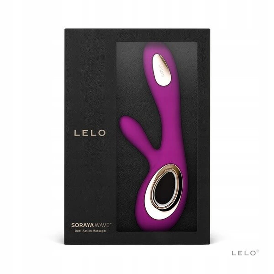 Lelo Soraya Wave Midnight Blue, bunny-type vibrator, 1 st.