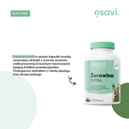 Osavi Cranberry Extra, capsule tari, 30 buc.