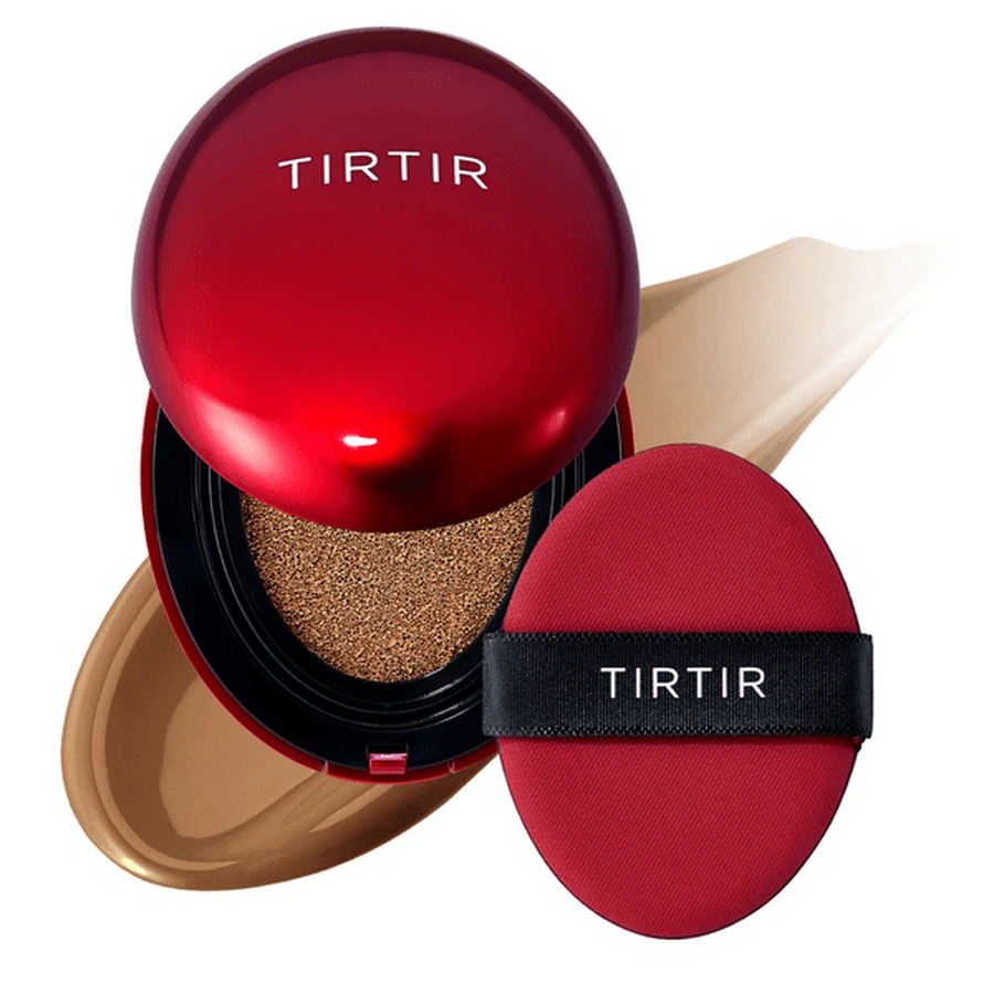Tirtir, Mask Fit Red Cushion Mini, face primer, 43N Deep Cocoa, 4.5 g
