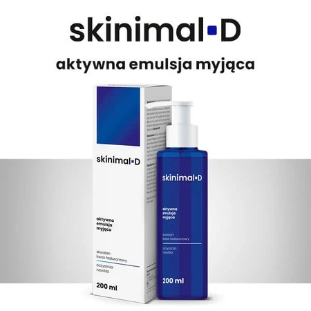 Skinimal D, actieve reinigingsemulsie, 200 ml