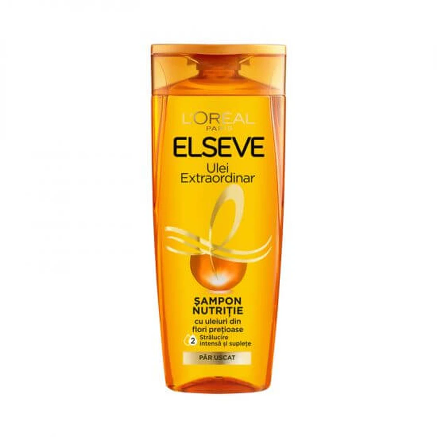 Nourishing shampoo with precious flower oils Extraordinary Oil, 250 ml, Elseve