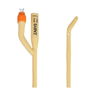 Outline, Foley'a urological catheter, two-way with plastic valve and Tiemann tip, CH 16/30 ml, 1 pc.