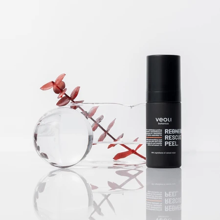 Veoli Botanica Redness Rescue Peel, verzachtende en gladmakende peeling voor haarvaatjes, 30 ml