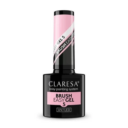 Claresa Brush Easy Gel 5, gel de unghii, 5 g