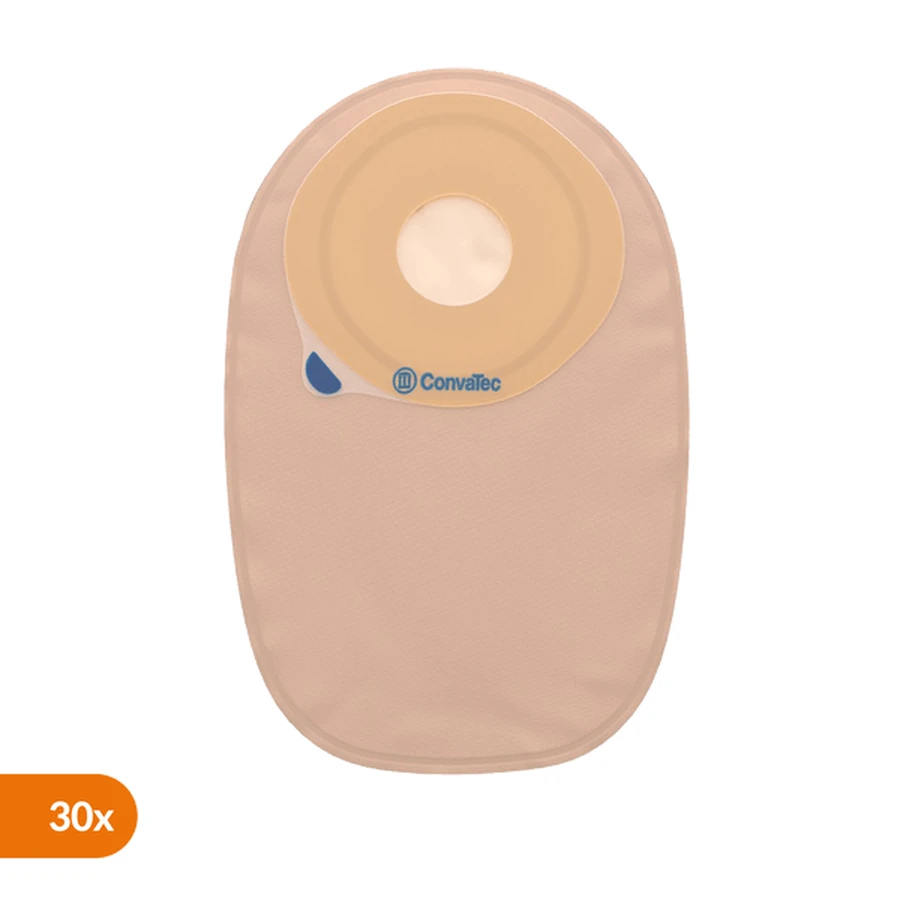 Esteem+, stomazakje, gesloten, beige met venster, groot, 30 mm, 30 st.