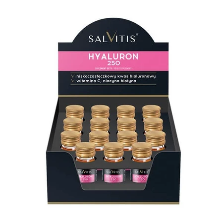 Salvitis Hyaluron 250 Kit, 30 ml x 15 Stück.