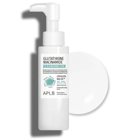 APLB Glutathione Niacinamide Cleansing Oil, aceite limpiador facial, 105 ml