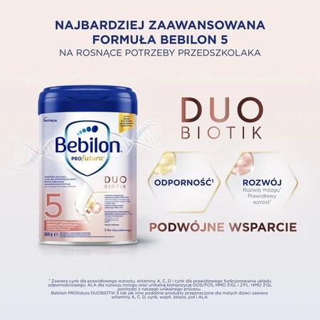 Set of 2 x Bebilon Profutura DUOBIOTIK 5 + Bioderma Atoderm Intensive baume