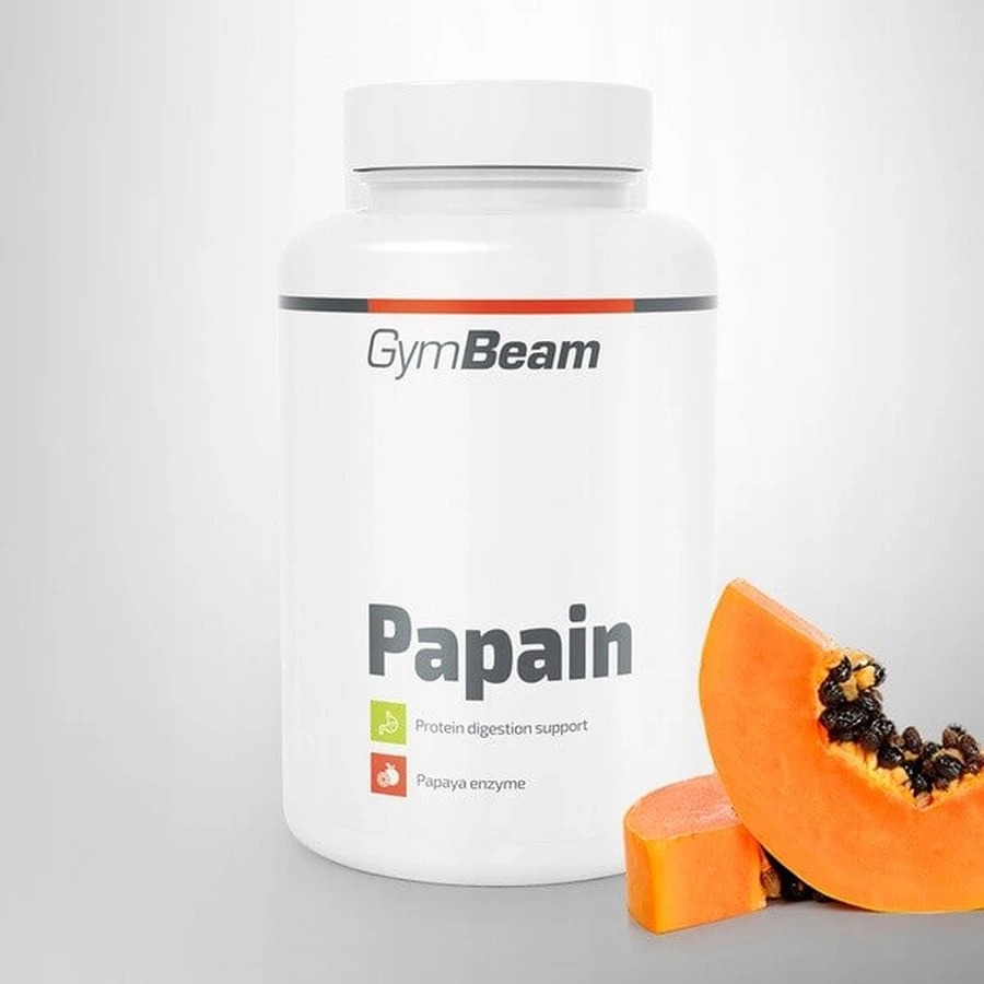 GymBeam Papaina, capsule, 90 pezzi.