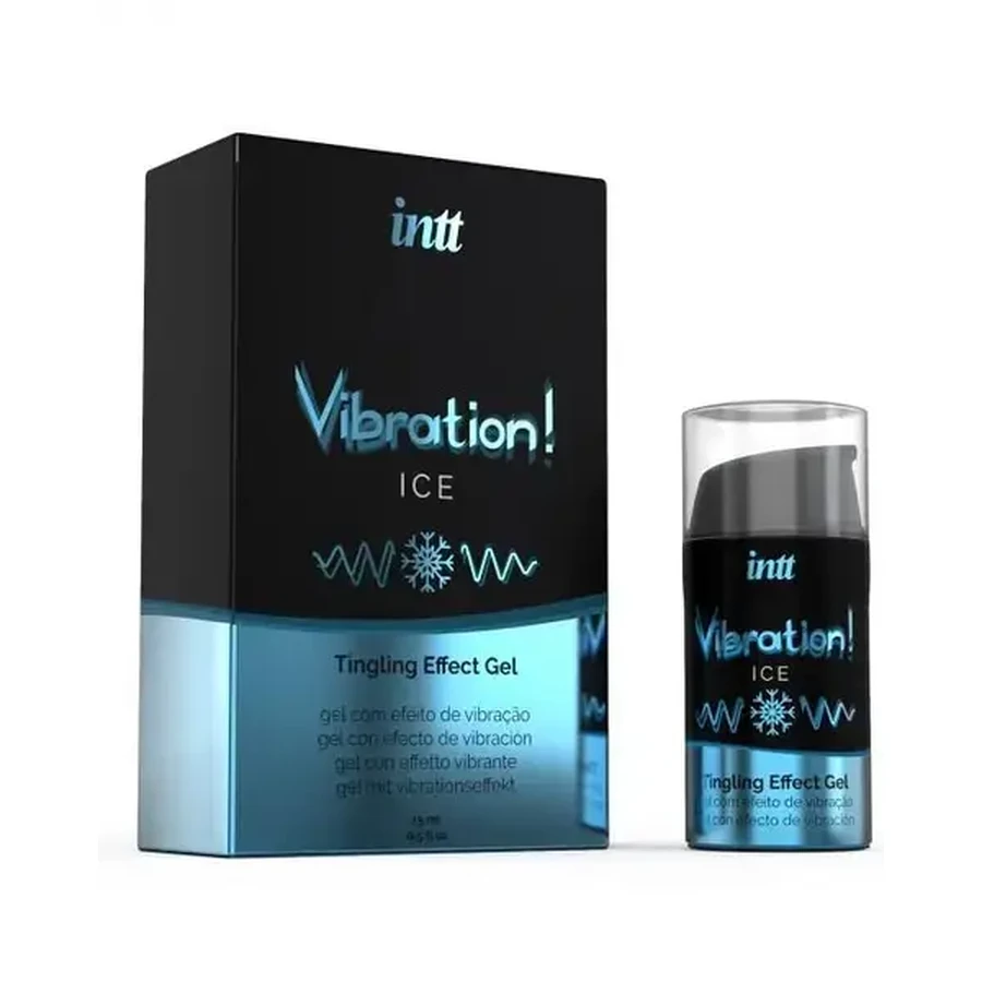 Vibrazione Intt! Ghiaccio, gel stimolante, 15 ml