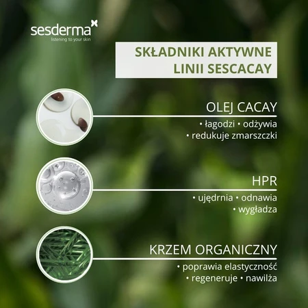 Sesderma Sescacay, vochtinbrengende crème voor het lichaam, 250 ml