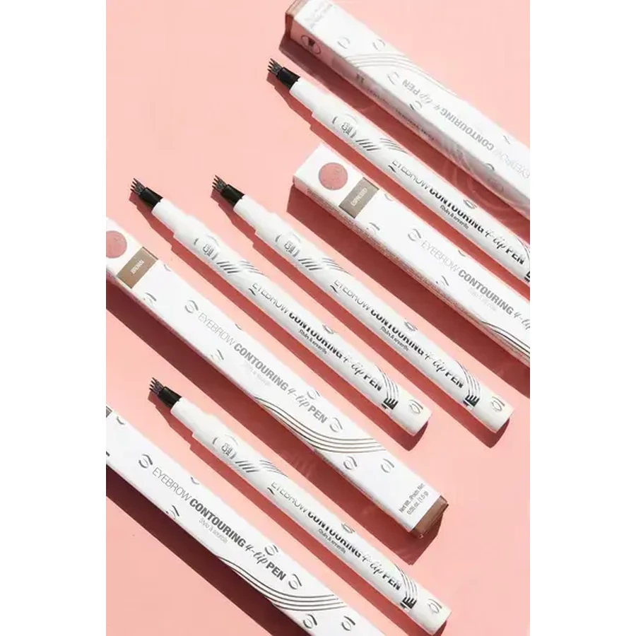 J.Cat Beauty Eyebrow Contouring 4 - Tip Pen, stilou de precizie pentru conturarea sprâncenelor 103 Espresso, 1.5 g