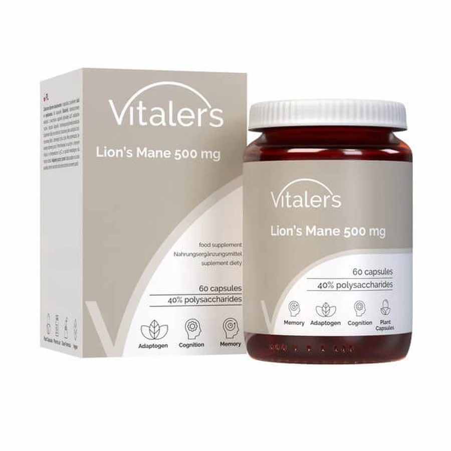 Vitalers Lion's Mane, capsule, 60 buc.