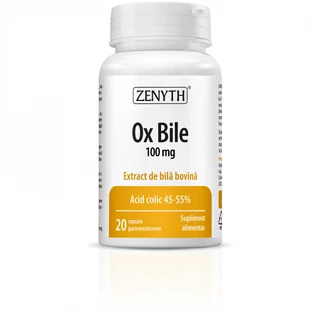 Ox Bile, 20 Kapseln, Zenyth
