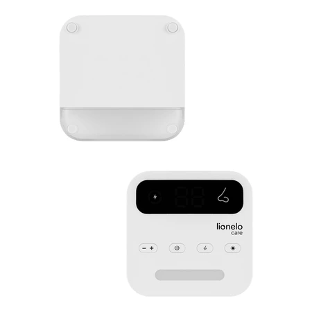 Lionelo BabyAir Flow, aspiratore nasale elettrico con luce, 1 pz.