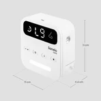 Lionelo BabyAir Flow, aspiratore nasale elettrico con luce, 1 pz.