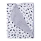 Babymatex, manta bambú doble cara 75x100 cm, flechas grises, 1 ud.