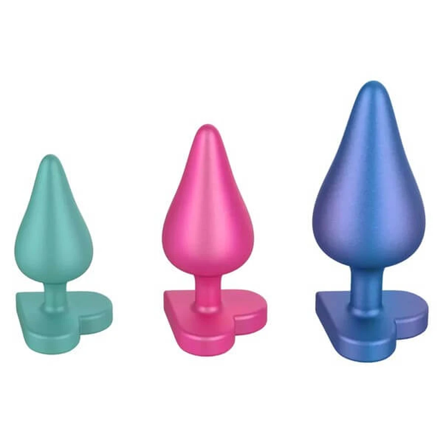 Romp Luster, juego de plugs anales, 1 ud.
