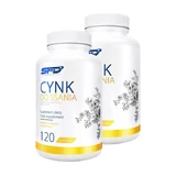 2er-Set SFD Zink zum Lutschen, Tabletten, 120 Stück.
