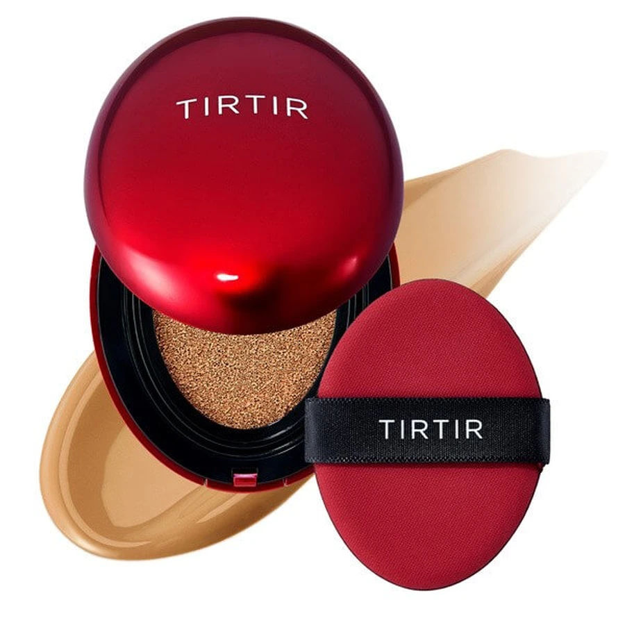 Tirtir, Mask Fit Red Cushion Mini, gezichtsprimer, 31N Frans beige, 4,5 g