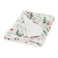 Babymatex, coperta double-face in bambù 75x100 cm, bianco-rosa, 1 pz.